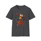 Black Nurse Magic T-Shirt – Nurse w/Black Afro Graphic Tee for Black Nurses
