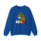 Nurse Hero Crewneck Sweatshirt — "Nurse: Queen of Care" Medical Tribute