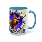Scooby-Doo "Breaking Through" Accent Coffee Mug (11/15 oz)