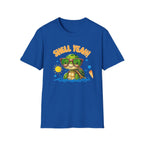 Shell Yeah Turtle T-Shirt — Cute Summer Beach Tee with Sunglasses & Surfboard