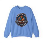 Van's Total Fitness Crewneck Sweatshirt — Gym Logo Pullover for Van's Total Fitness Fans