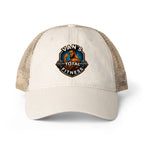 Van's Total Fitness Washed Mesh- Ponytail Back Cap