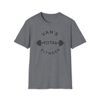 "Van's Total Fitness" Barbell Gym T-shirt