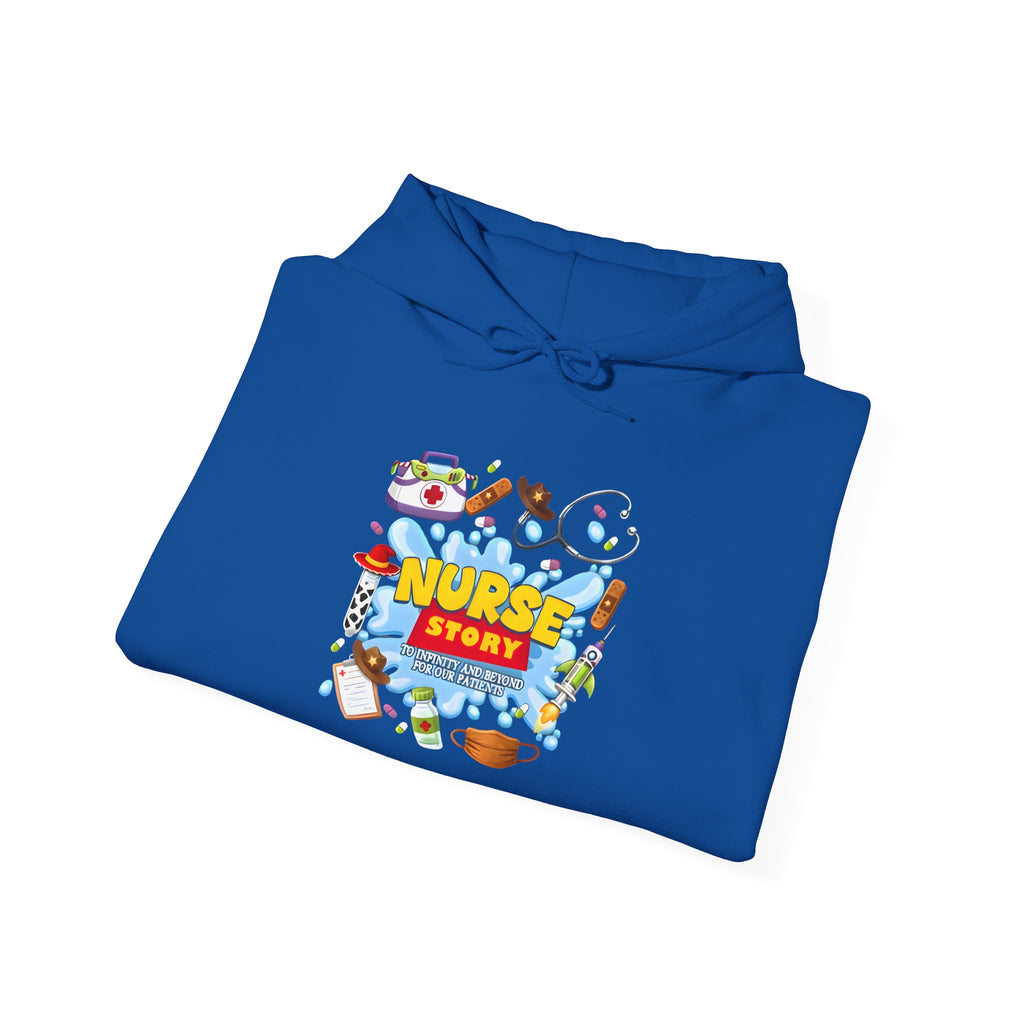Nurse Story Hoodie – Cute 'Nurse Story' Medical Team Pullover