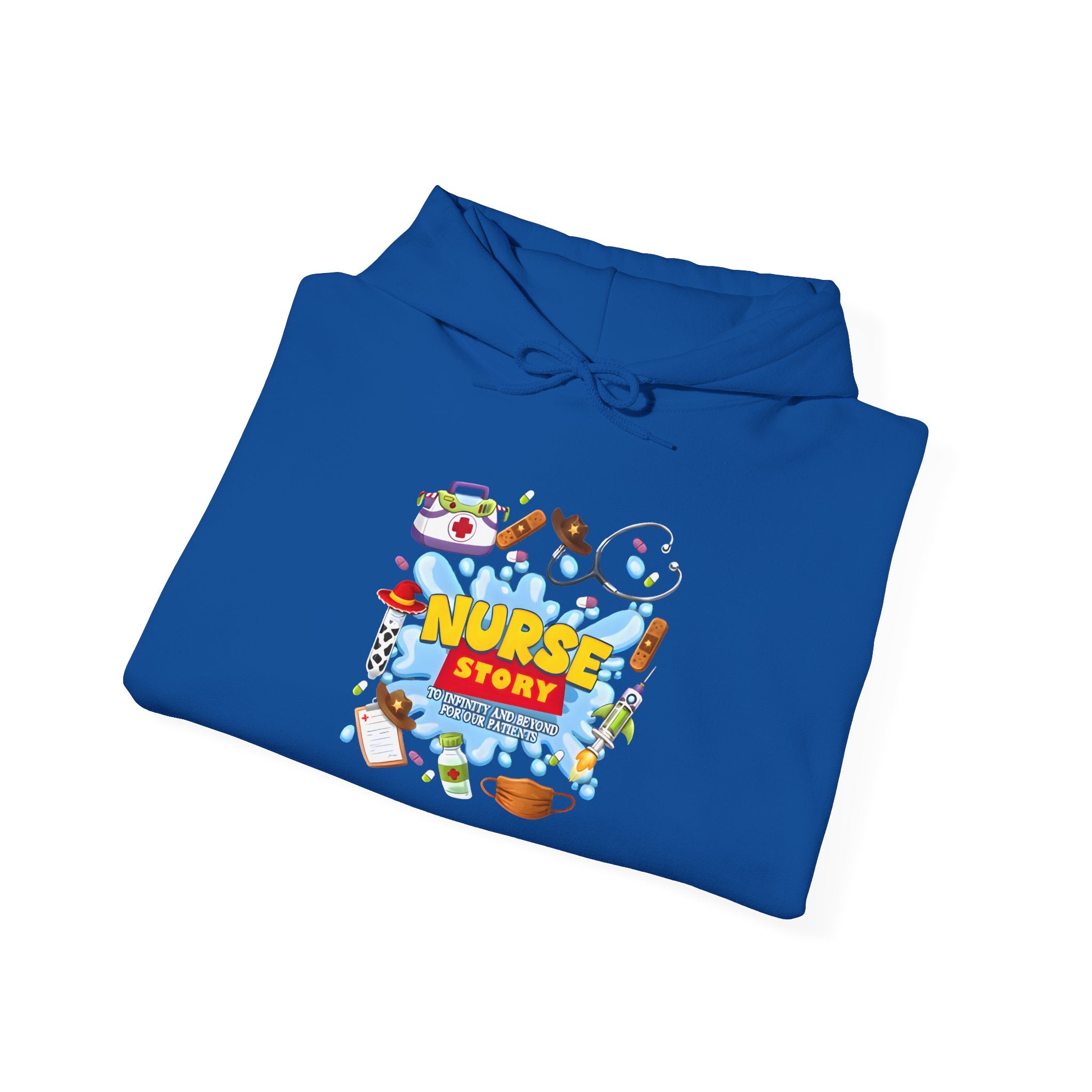 Nurse Story Hoodie – Cute 'Nurse Story' Medical Team Pullover
