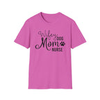 Wifey Dog Mom Nurse T-Shirt – Cute Paw Print Shirt for Nurses & Dog Lovers