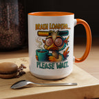 "Brain Loading... Please Wait" Funny Morning Mug for Coffee Lovers