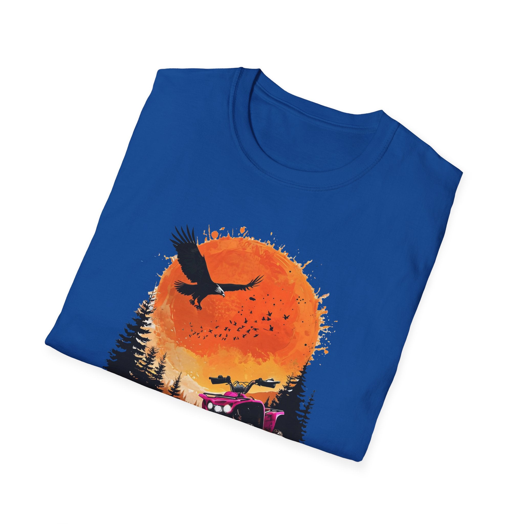 Off-Road Jeep Sunset T-Shirt — Adventure Forest Graphic Tee