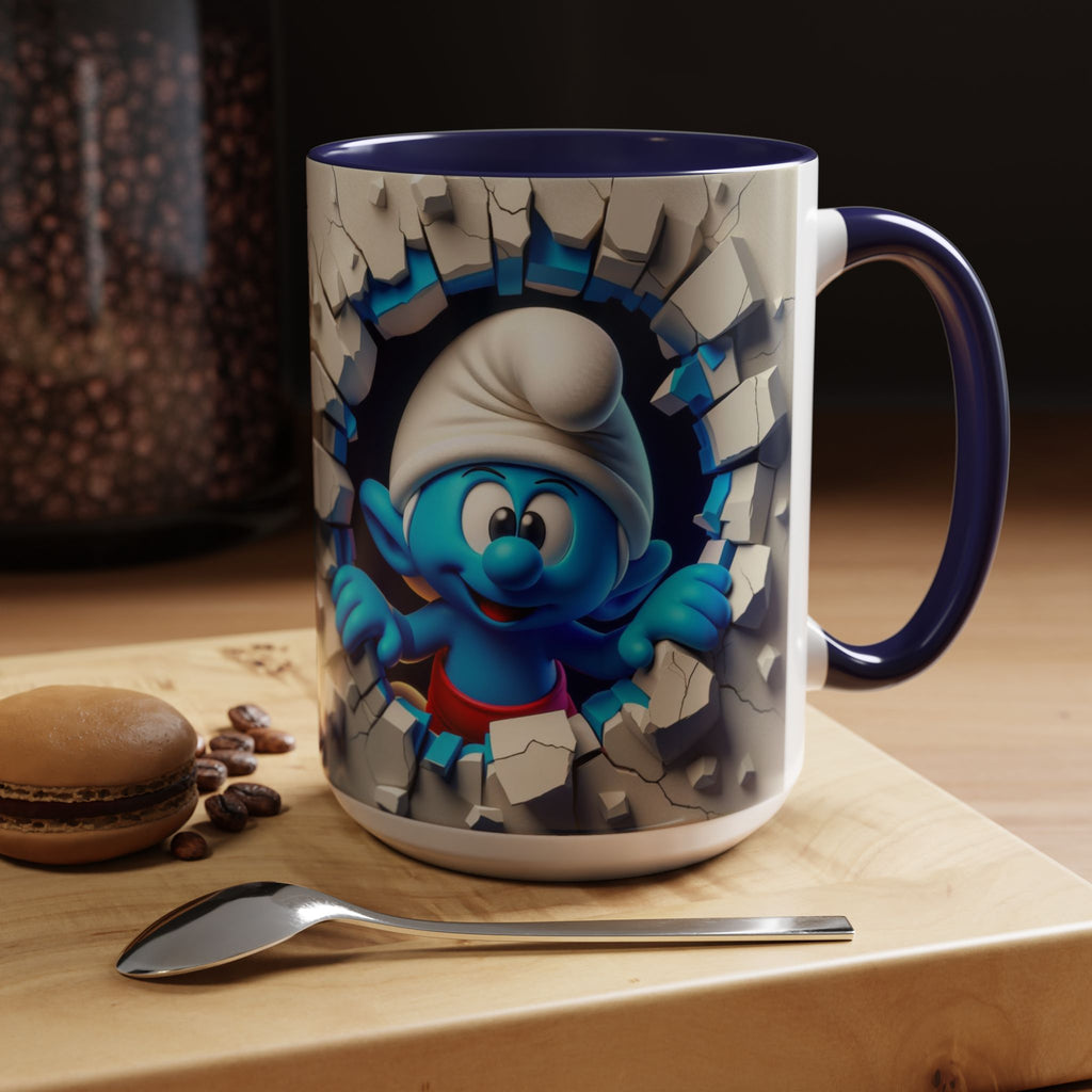 Smurf Breakthrough Coffee Mug — Ceramic 11/15oz