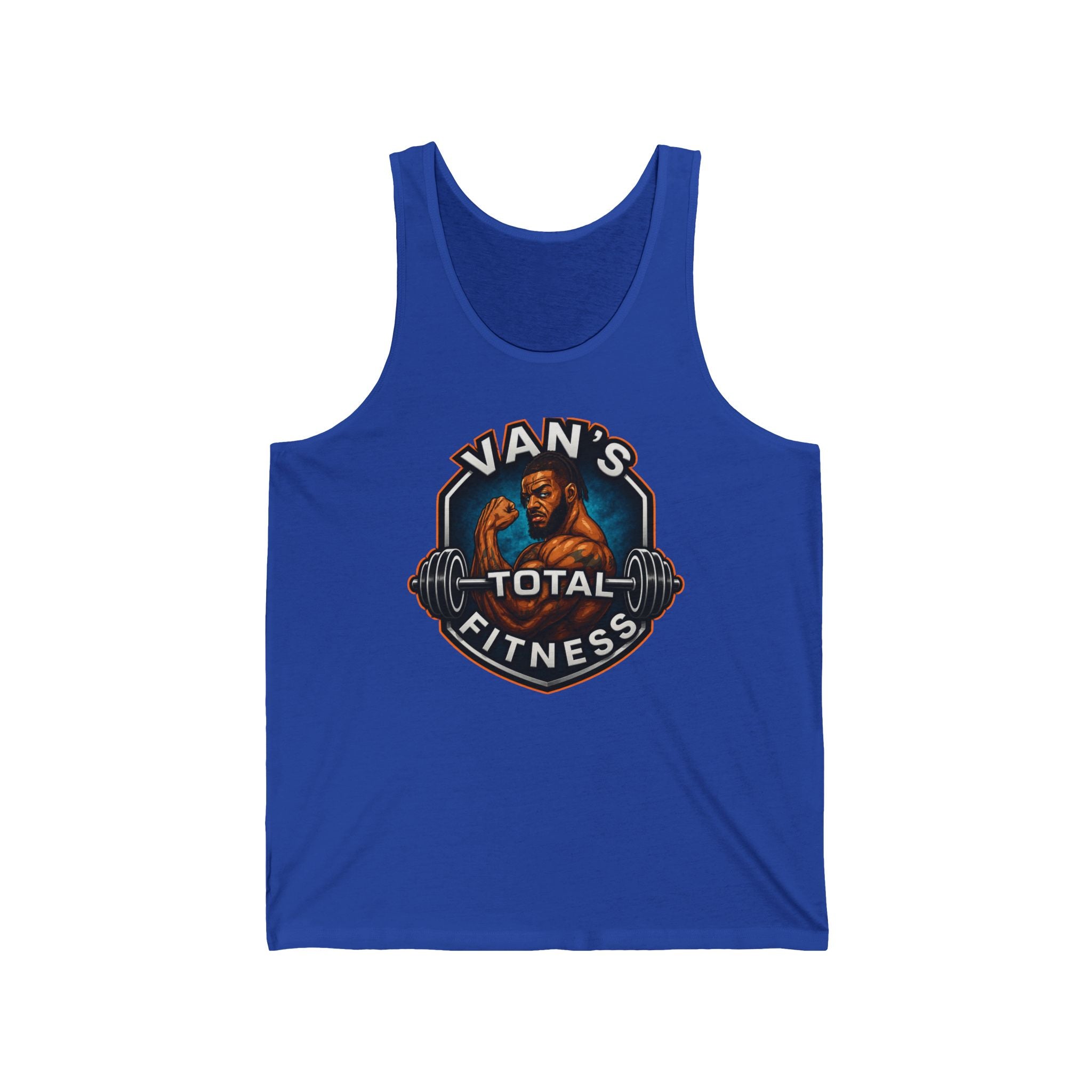 Van's Total Fitness Tank Top — Gym Workout Muscle Tank