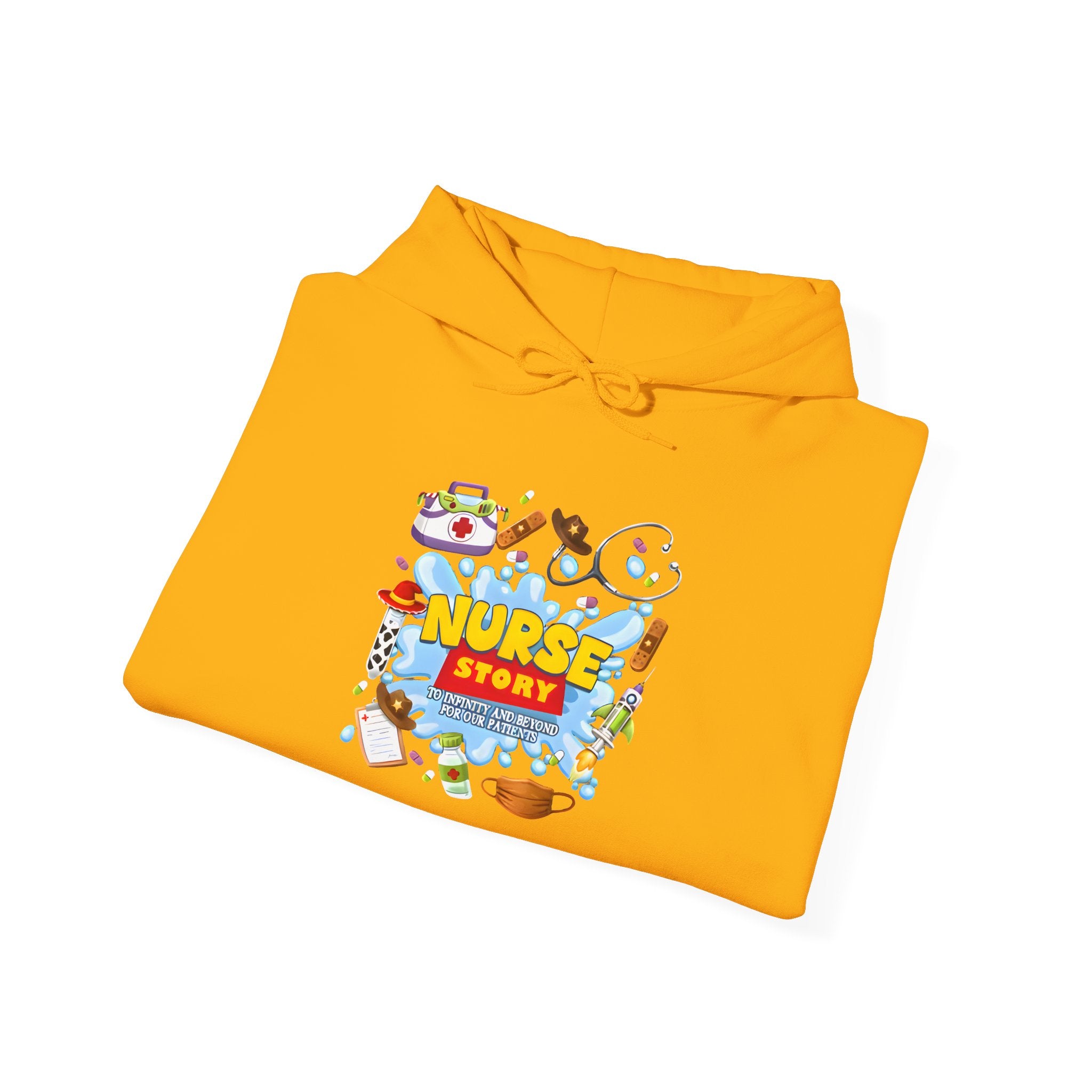 Nurse Story Hoodie – Cute 'Nurse Story' Medical Team Pullover