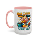 "Brain Loading... Please Wait" Funny Morning Mug for Coffee Lovers