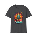 Good Vibes Retro Rainbow T-Shirt
