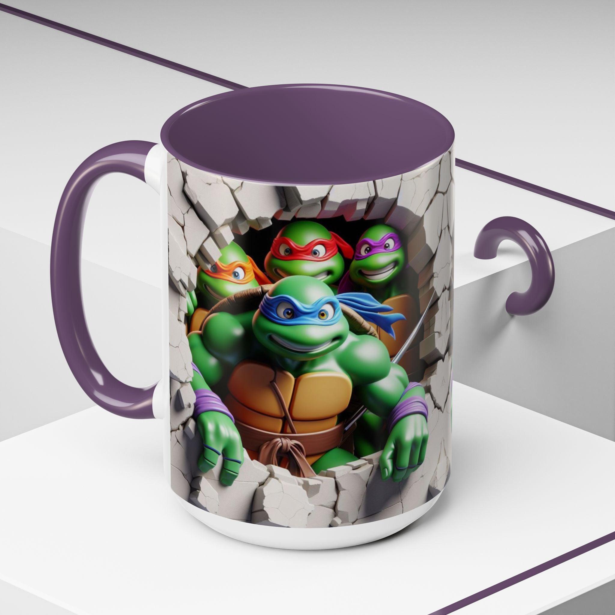 Teenage Mutant Ninja Turtles "Break Through" Coffee Mug – 11/15oz