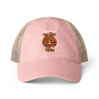 Unapologetically Dope Black Nurse - Women's Washed Mesh-Ponytail Back Cap