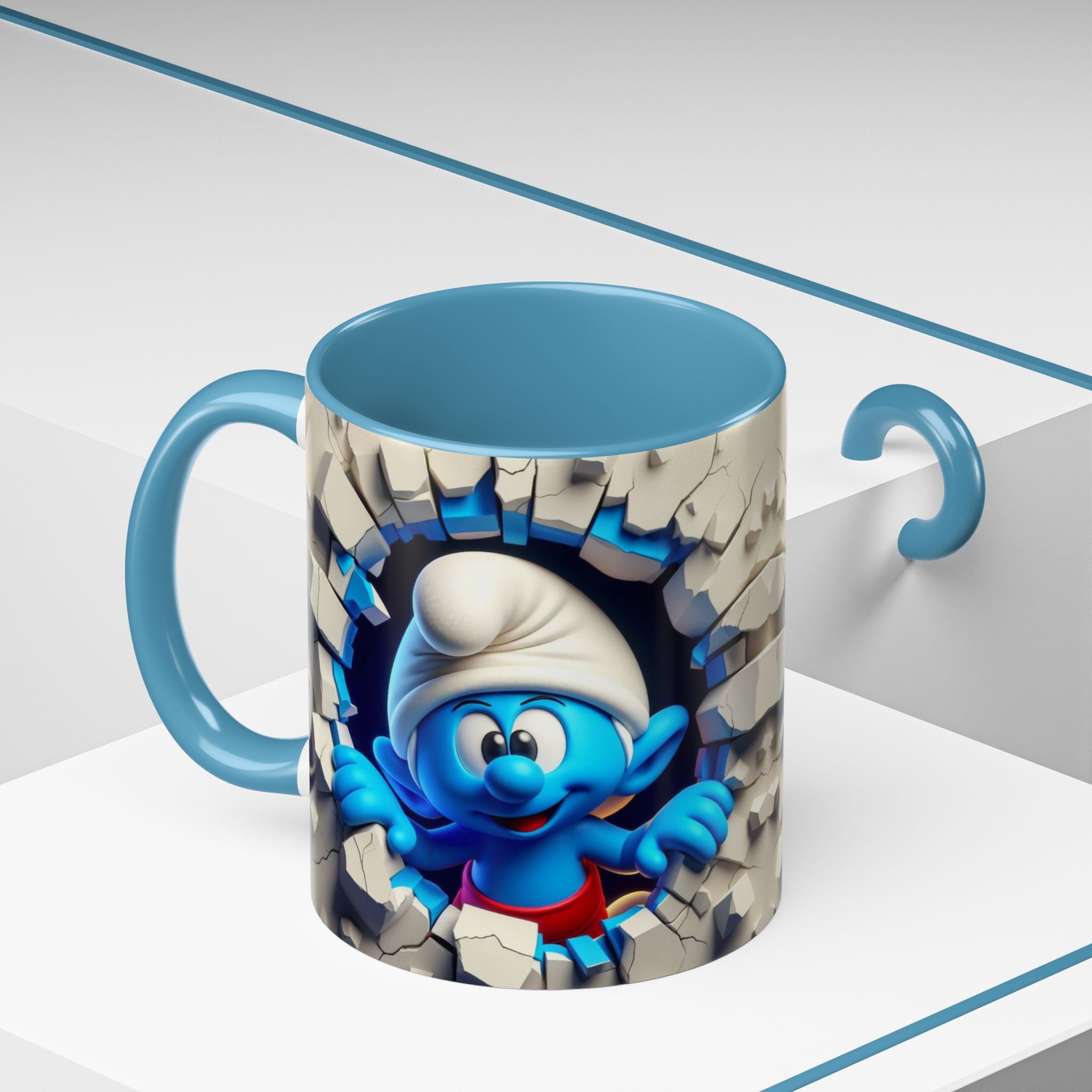 Smurf Breakthrough Coffee Mug — Ceramic 11/15oz