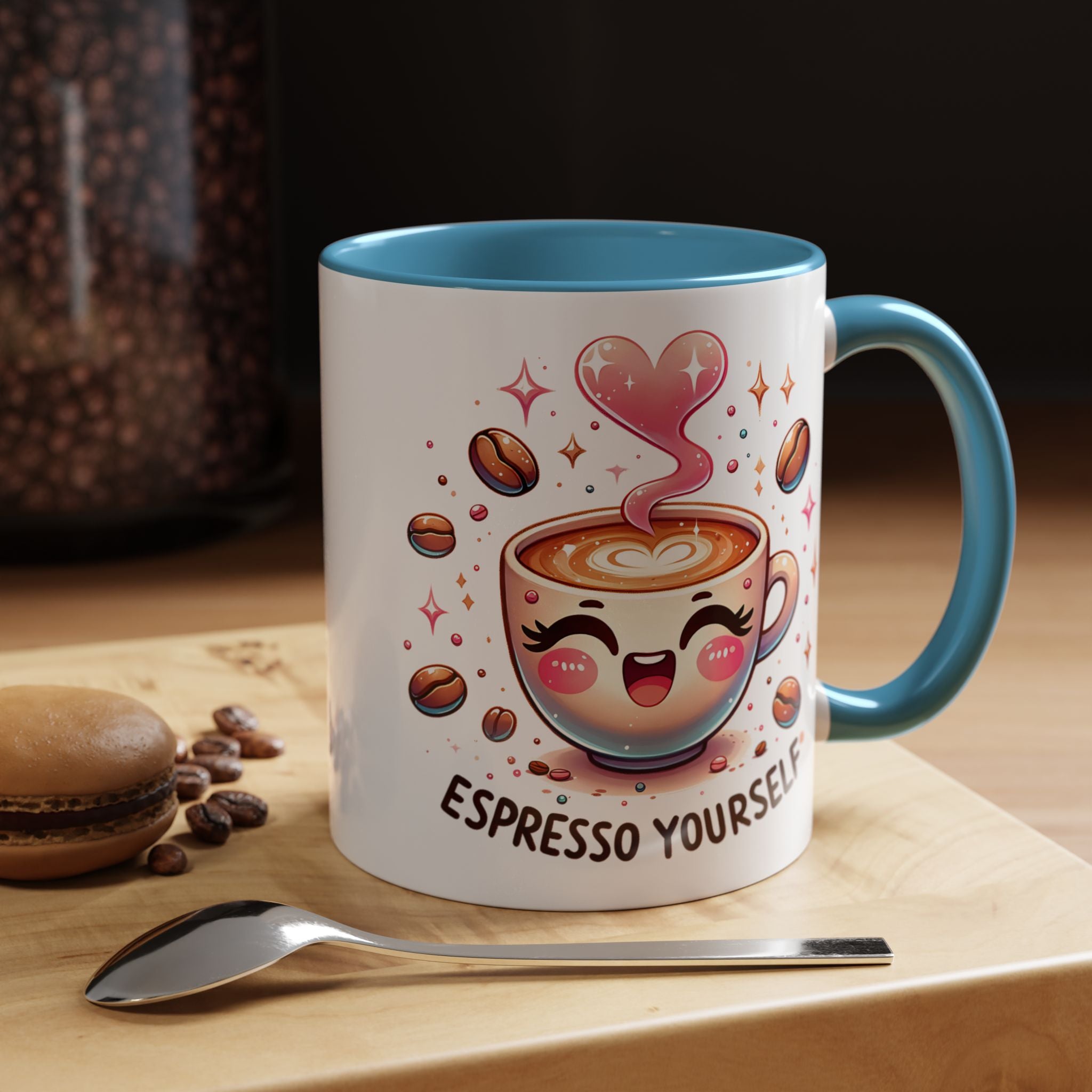 Espresso Yourself Coffee Mug — Cute Kawaii Cup Accent Mug (11/15oz)