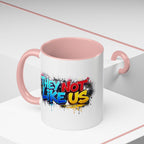They Not Like Us Coffee Mug — Graffiti Accent Mug (11/15oz)