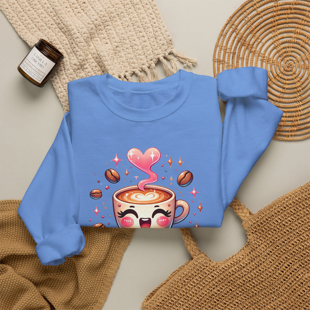 Espresso Yourself Cute Coffee Crewneck Sweatshirt