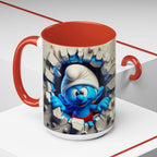 Smurf Breakthrough Coffee Mug — Ceramic 11/15oz