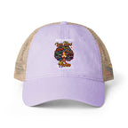 Unapologetically Dope Black Nurse - Washed Mesh-Ponytail Back Cap