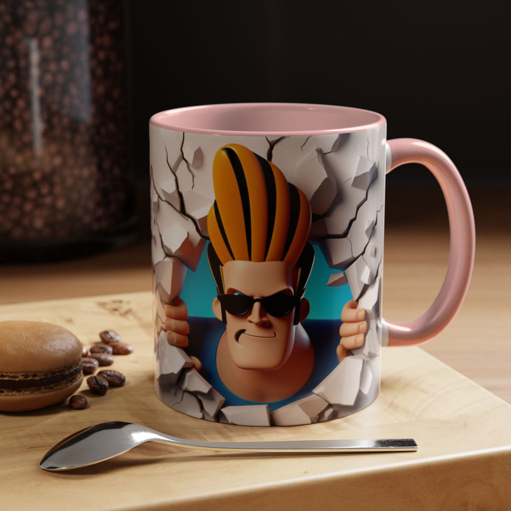 Johnny Bravo Breakthrough Coffee Mug (11oz & 15oz)