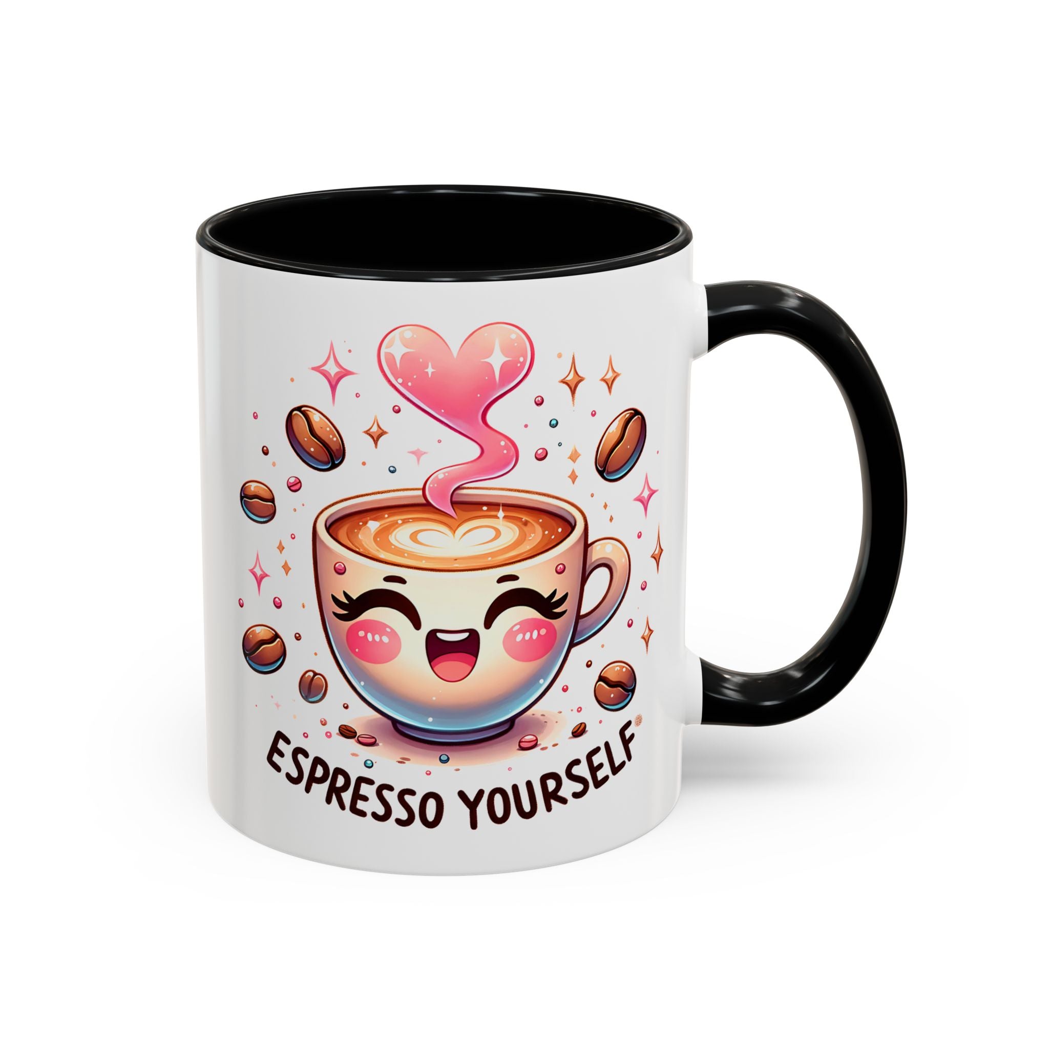 Espresso Yourself Coffee Mug — Cute Kawaii Cup Accent Mug (11/15oz)
