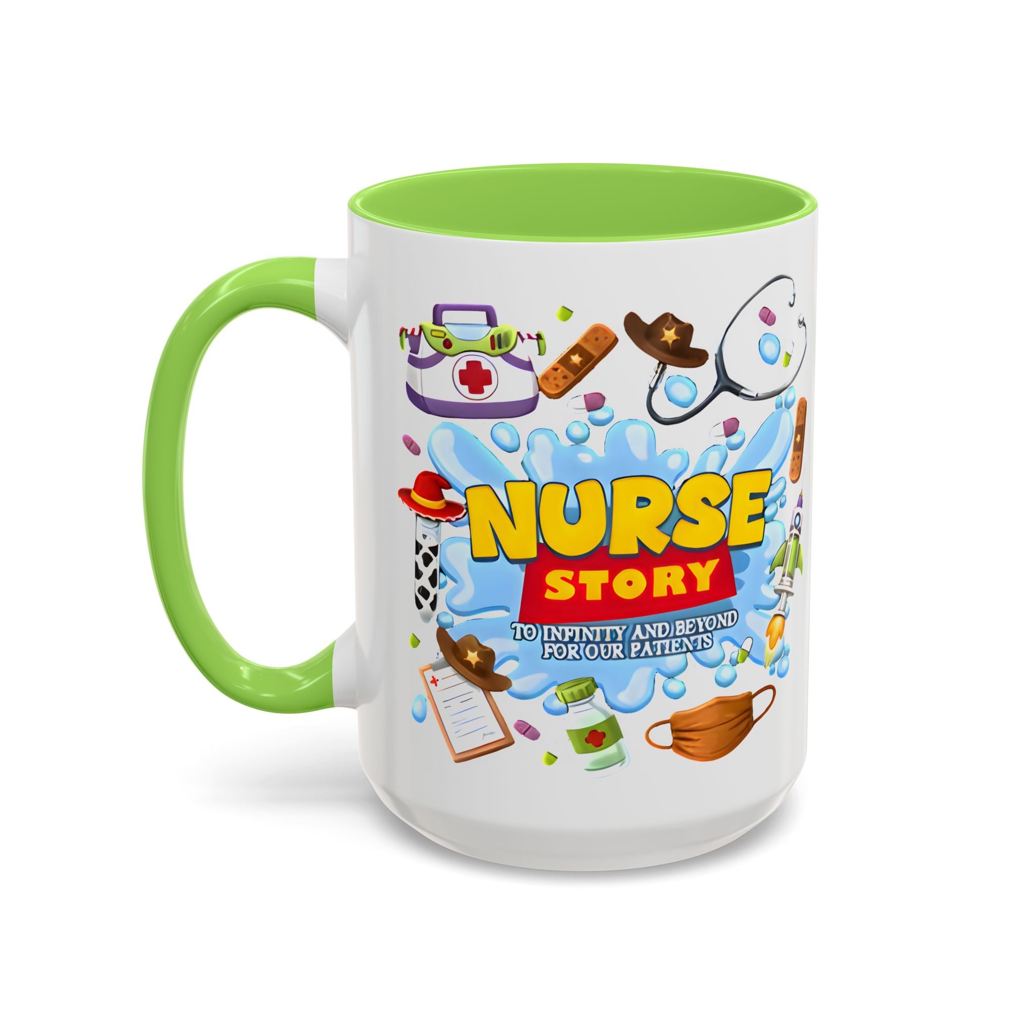 Nurse Story Coffee Mug – Fun Medical Theme 11oz/15oz