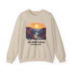 Grand Canyon National Park Crewneck Sweatshirt — Scenic Sunset Canyon Graphic
