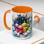 Teletubbies Tunnel Coffee Mug — Cute Retro Kids TV Character Design (11/15oz)