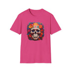 Day of the Dead Skull T-Shirt — Floral Sugar Skull Graphic Tee