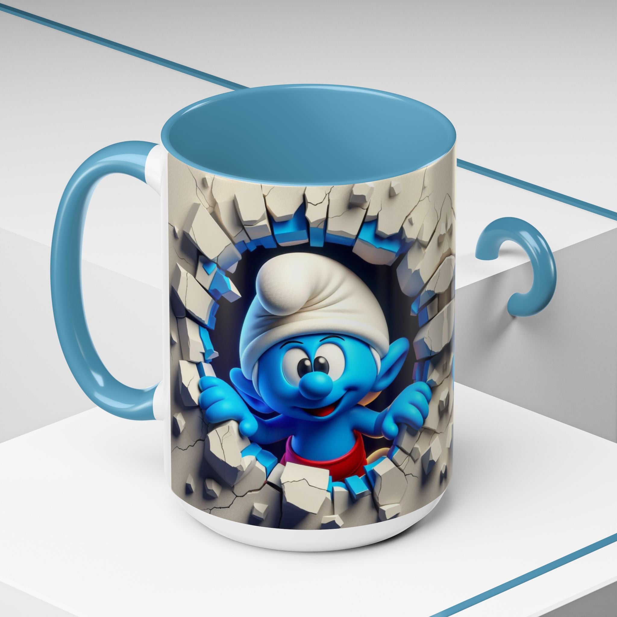 Smurf Breakthrough Coffee Mug — Ceramic 11/15oz