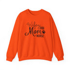 Wifey Dog Mom Nurse Sweatshirt - Cozy Crewneck for Nurses & Pet Lovers