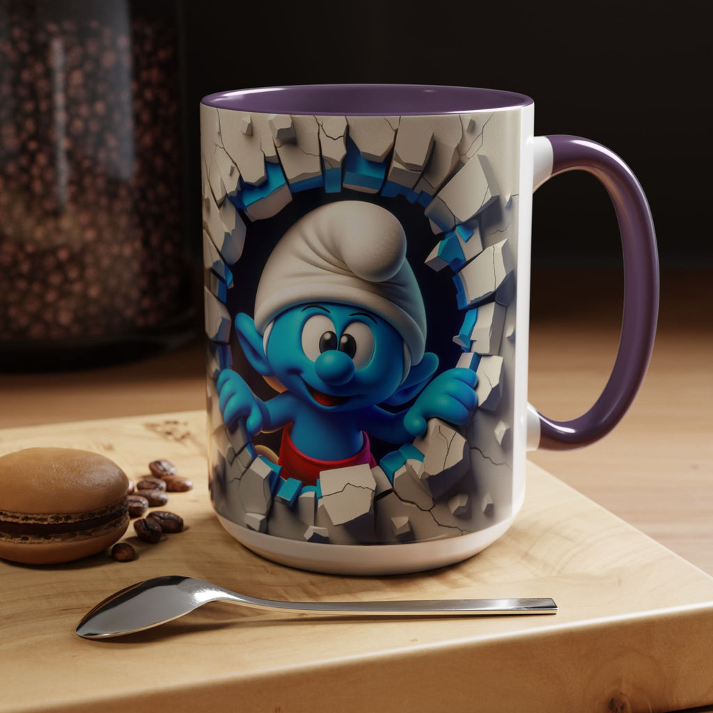 Smurf Breakthrough Coffee Mug — Ceramic 11/15oz