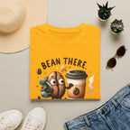 Bean There Brewed That T-Shirt — Cute Coffee Bean Pun Tee