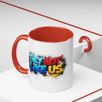 They Not Like Us Coffee Mug — Graffiti Accent Mug (11/15oz)
