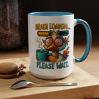 "Brain Loading... Please Wait" Funny Morning Mug for Coffee Lovers