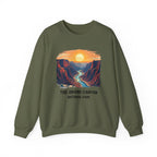 Grand Canyon National Park Crewneck Sweatshirt — Scenic Sunset Canyon Graphic