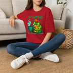 Sip Happens Frog T-Shirt — Funny Coffee Lover Tee