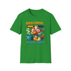 T-Shirt — ‘Brain Loading... Please Wait’ Funny Exhausted Coffee Tee