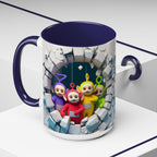 Teletubbies Tunnel Coffee Mug — Cute Retro Kids TV Character Design (11/15oz)