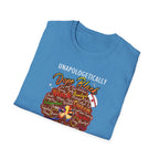 “Unapologetically Dope Black Nurse” Empowerment Tee —  Brown Afro Nurse T-Shirt