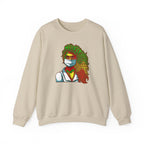 Nurse Hero Crewneck Sweatshirt — "Nurse: Queen of Care" Medical Tribute