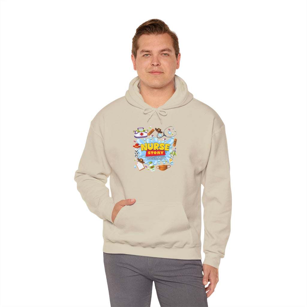 Nurse Story Hoodie – Cute 'Nurse Story' Medical Team Pullover
