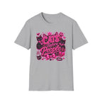 Cats Before People T-Shirt – Cute Pink Cat Graphic Tee