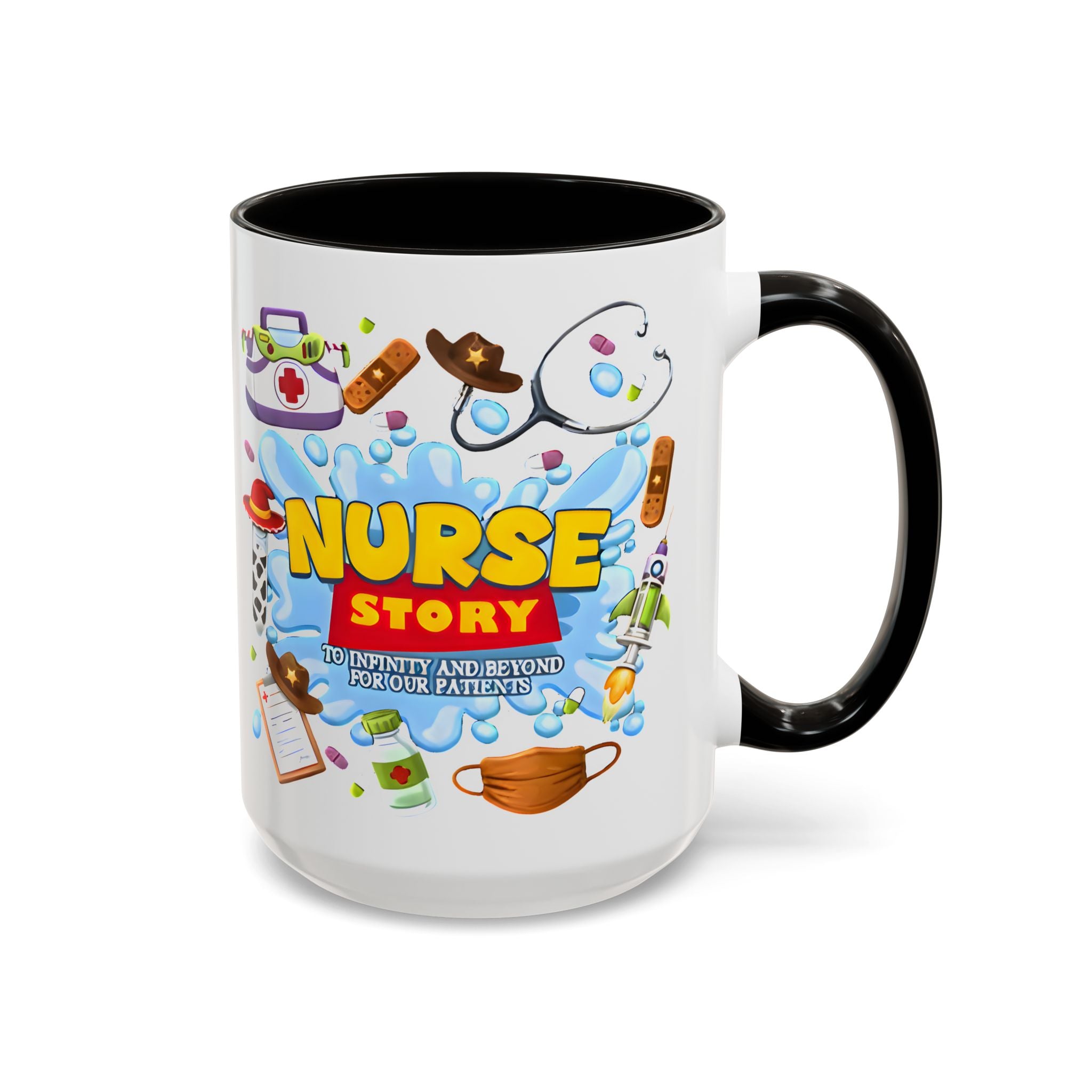 Nurse Story Coffee Mug – Fun Medical Theme 11oz/15oz