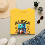 Alexa Coffee Robot T‑Shirt — Cute Brew Me Coffee Tee for Coffee Lovers