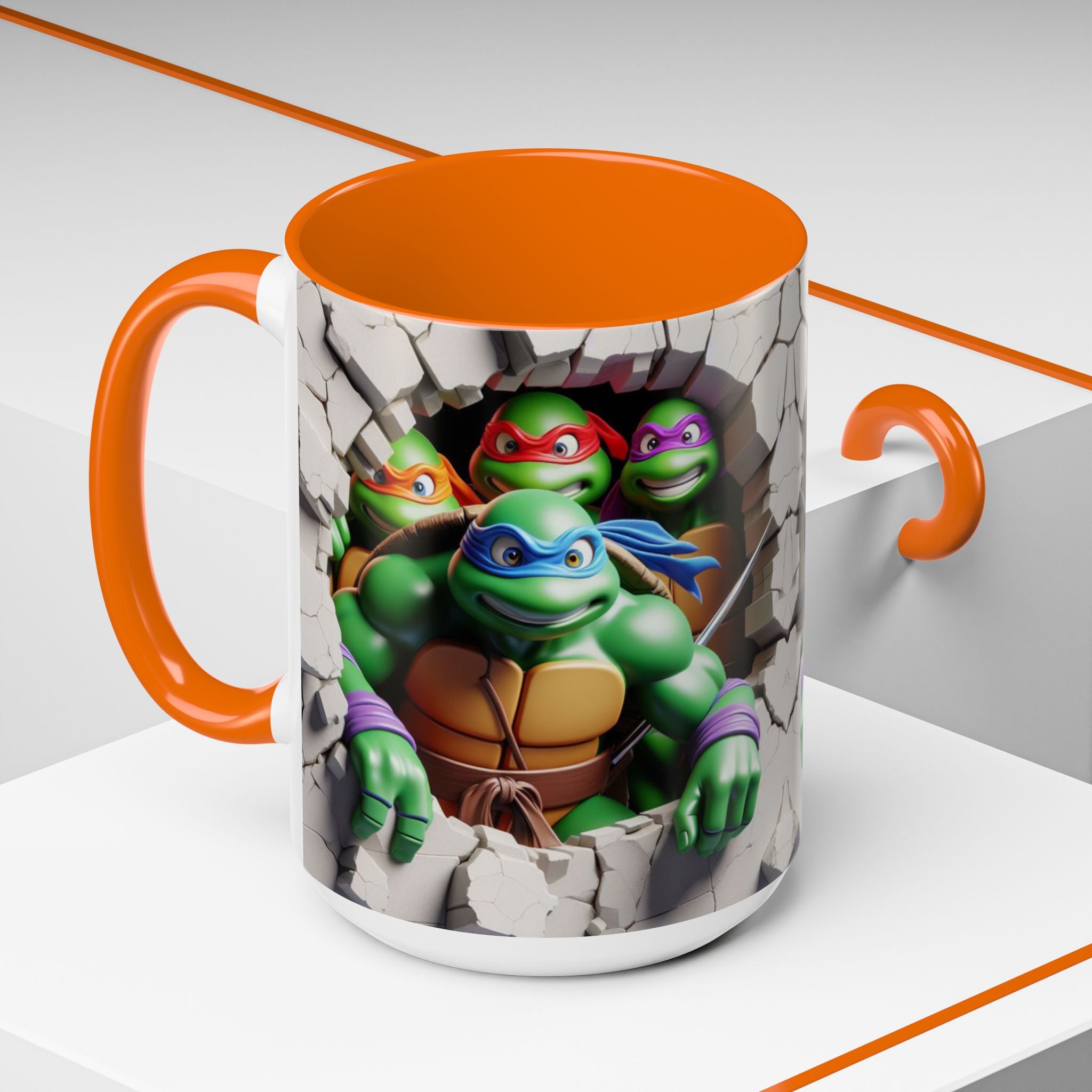 Teenage Mutant Ninja Turtles "Break Through" Coffee Mug – 11/15oz