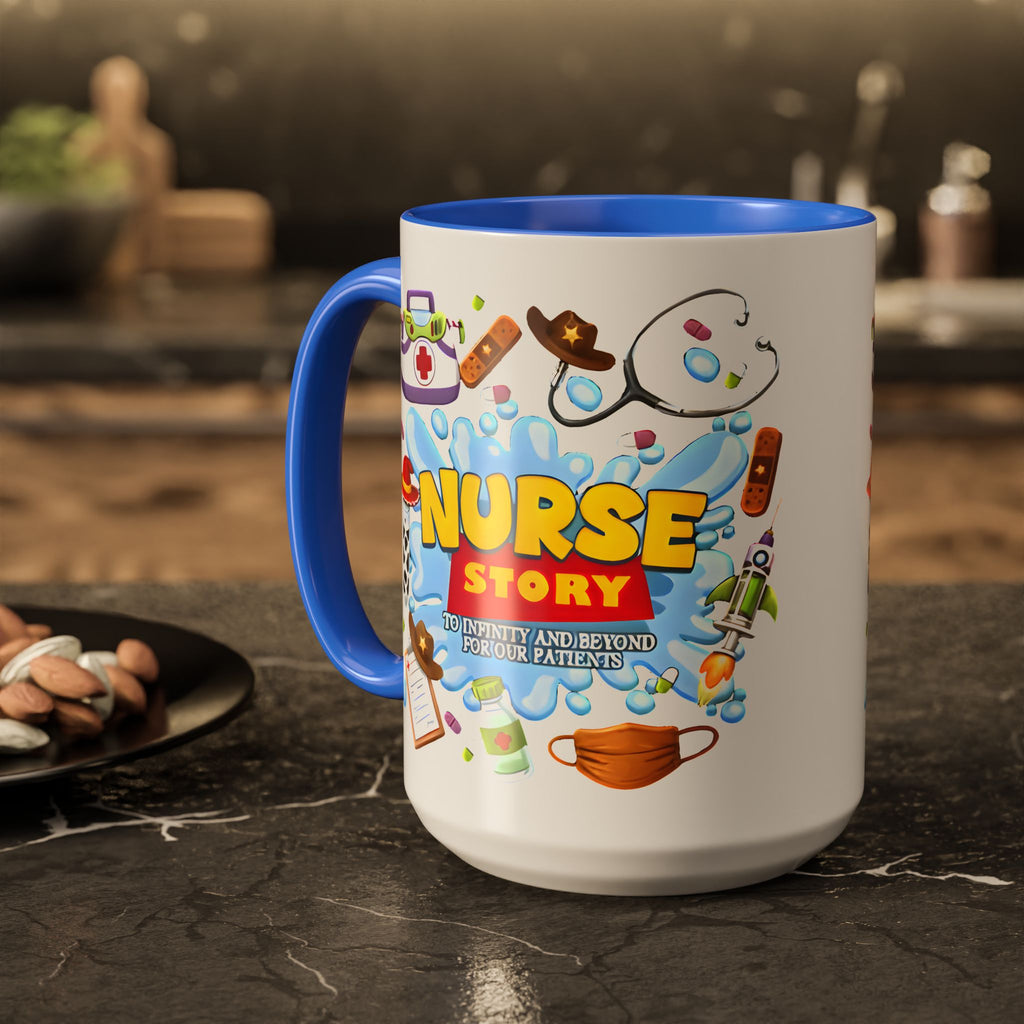 Nurse Story Coffee Mug – Fun Medical Theme 11oz/15oz