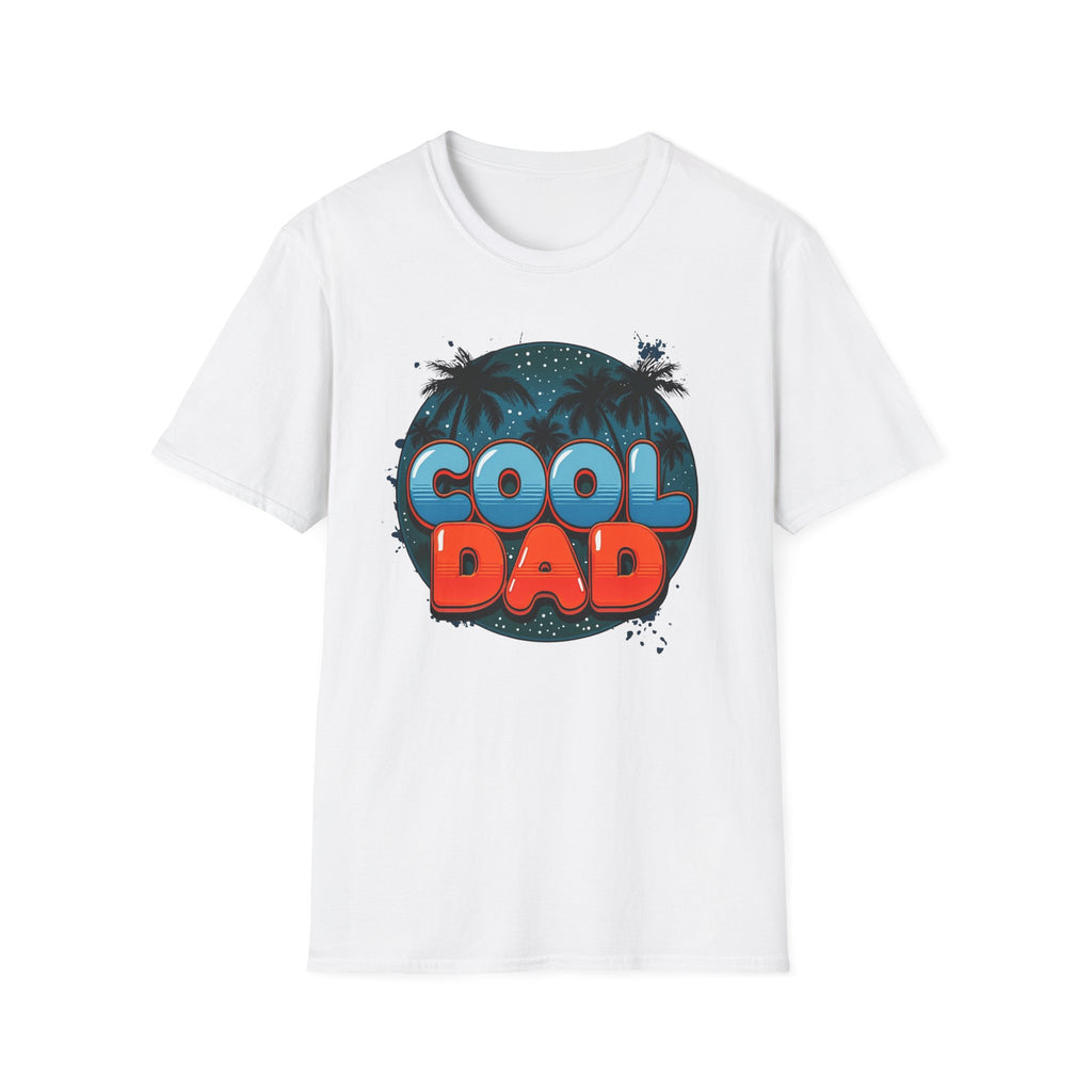 Cool Dad Graphic T-Shirt — Vintage Tropical Palm Beach Father’s Day Tee